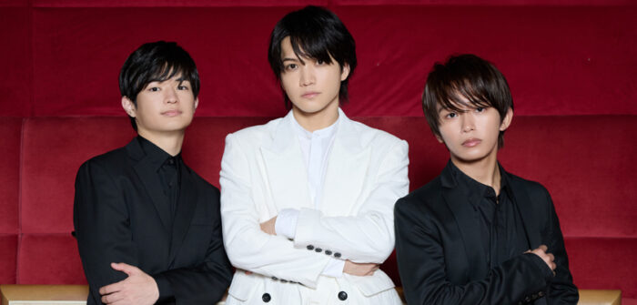 （写真右から）加藤清史郎さん、三浦宏規さん、渡邉蒼さん＝撮影・NORI