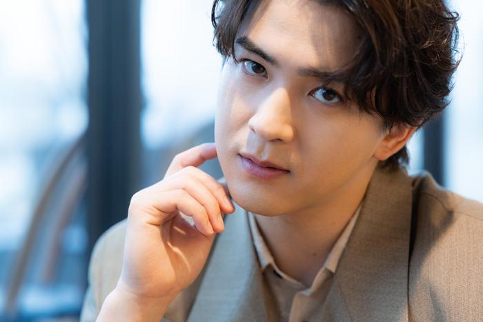 甲斐翔真さん=撮影・岩村美佳