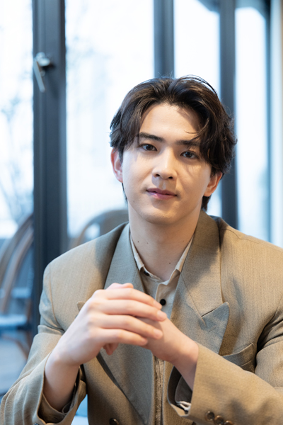 甲斐翔真さん=撮影・岩村美佳