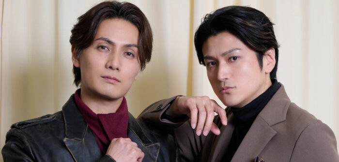 （写真左から）加藤和樹さん、渡辺大輔さん＝撮影・NORI