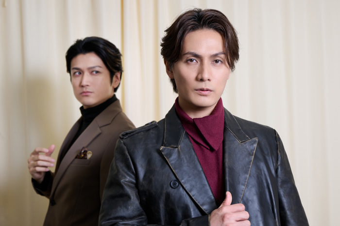 （写真右から）加藤和樹さん、渡辺大輔さん＝撮影・NORI