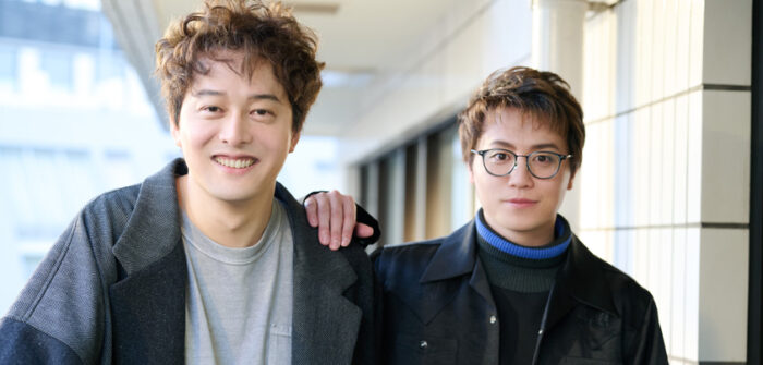 （写真右から）内藤大希さん、伊藤裕一さん＝撮影・NORI