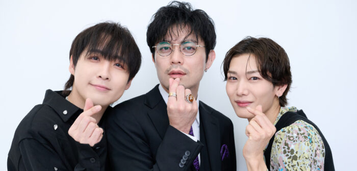 （写真左から）LENさん、上原理生さん、中田凌多さん＝撮影・NORI