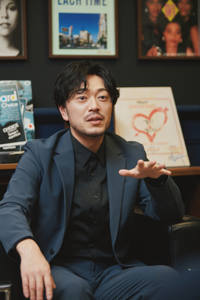 飯田洋輔さん=撮影・石阪大輔